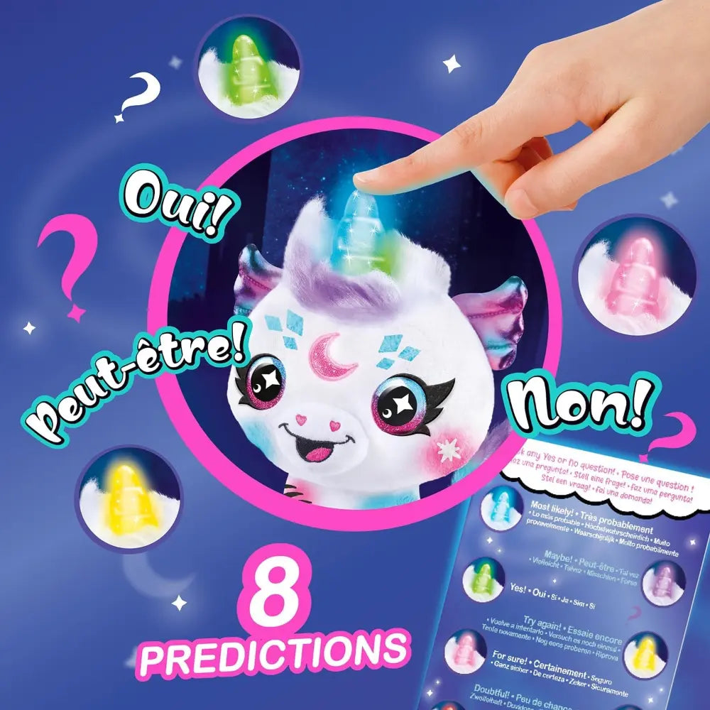 Airbrush Plush - Cosmic Unicorn Battery Operated