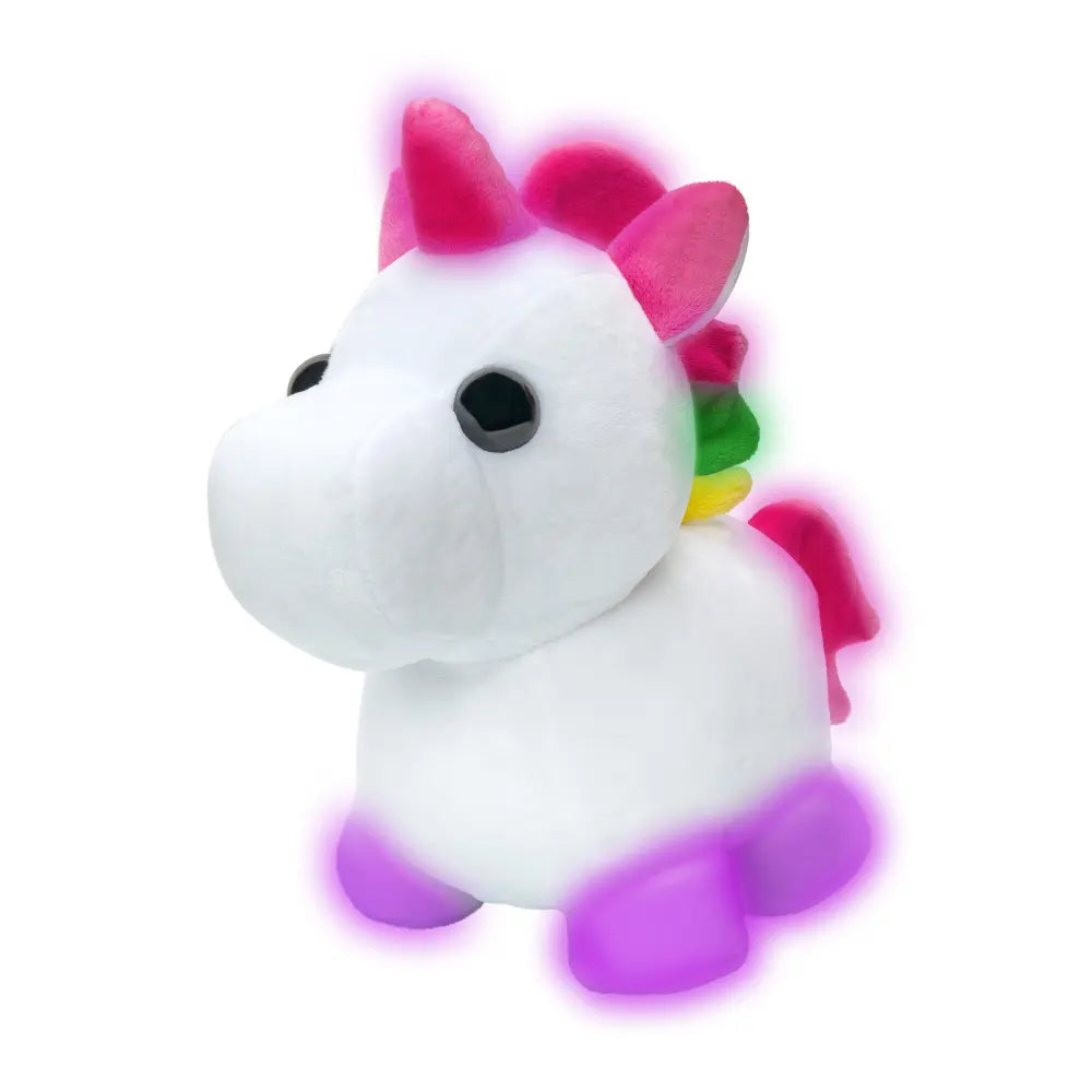 Adoptme Plush Neon Unicorn 12Inch B/O