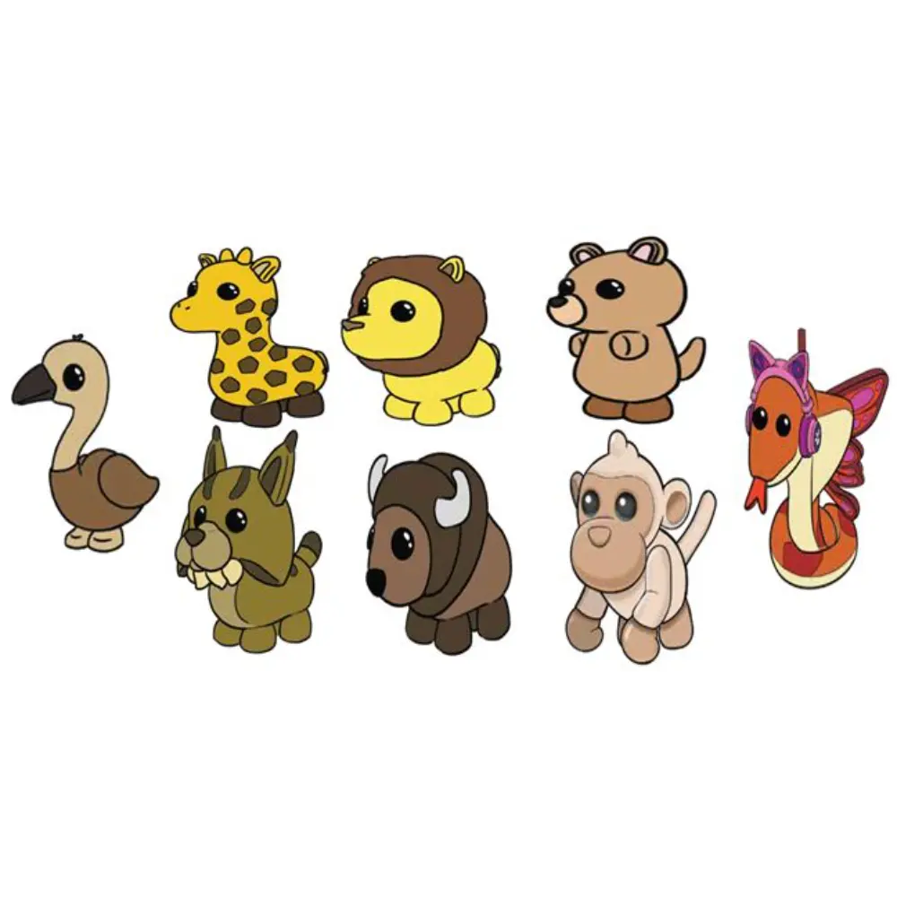 Adoptme Pets Figure Multi 6pack 2Inch 2Asst