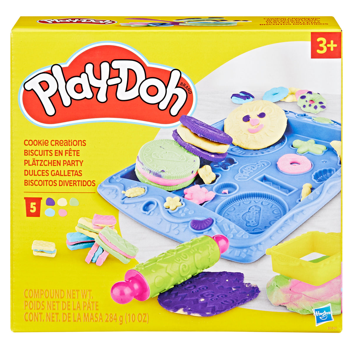 Playdoh Cookie Kitchen Creations طقم Fun Arts & Crafts Toy for Kids
