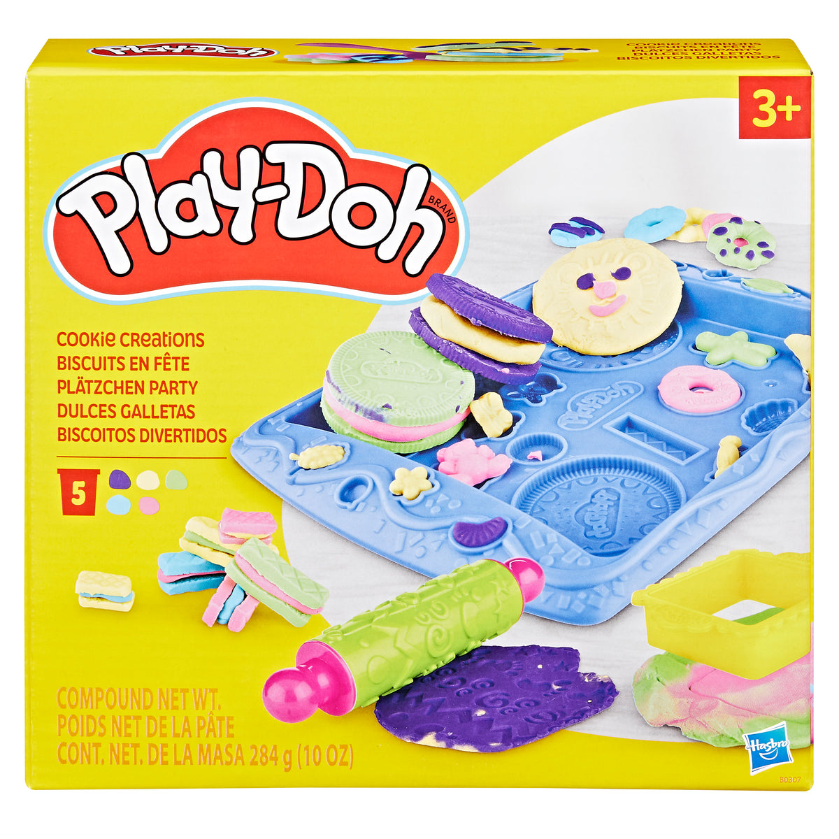 Playdoh Cookie Kitchen Creations طقم Fun Arts & Crafts Toy for Kids