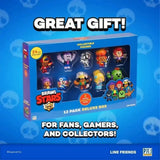 Brawl Stars Figure 12 Pack Deluxe Box 2 Inch