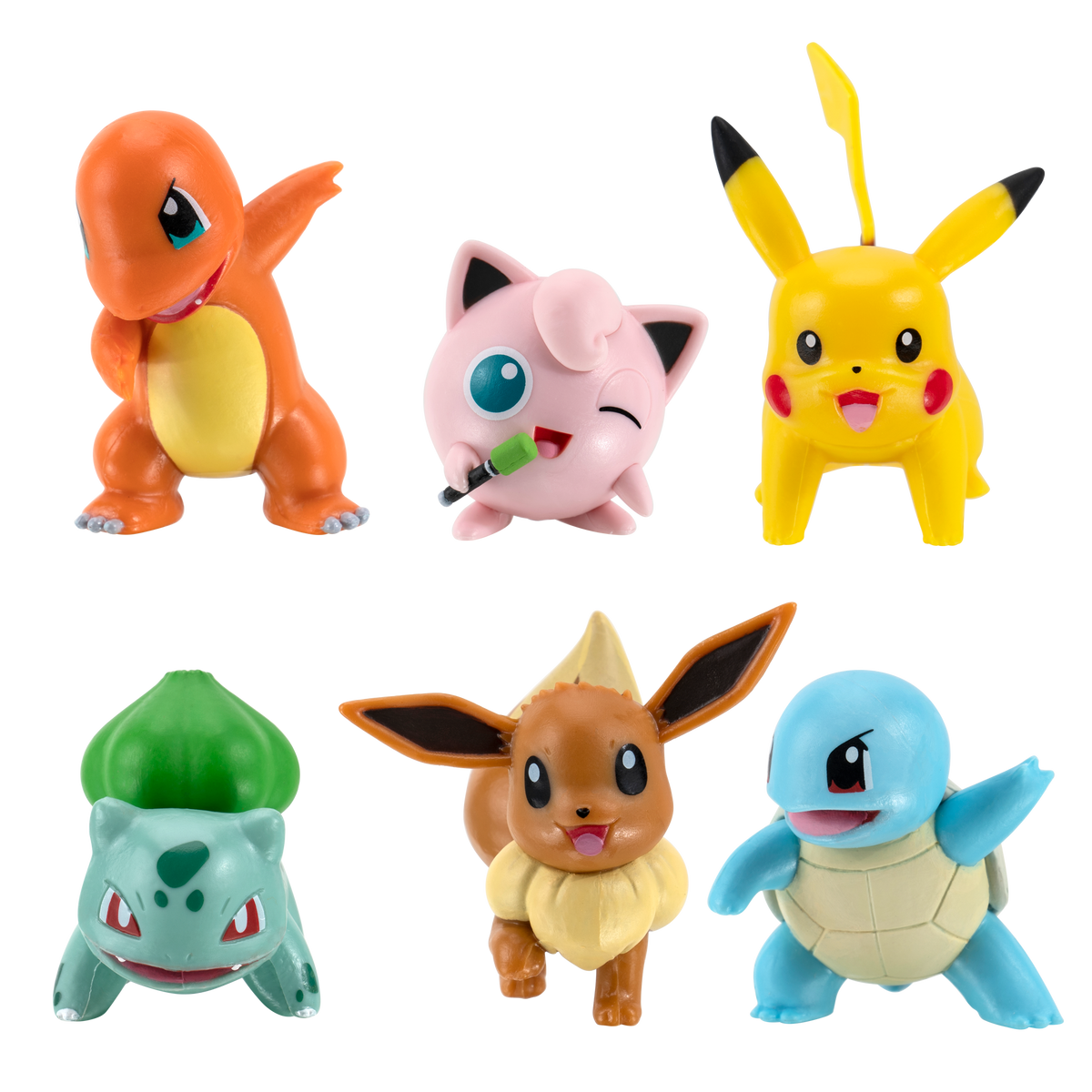 Pokemon Battle Action Figure Multi ٦ Pack تشكيلة
