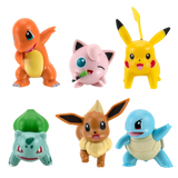 Pokemon Battle Action Figure Multi ٦ Pack تشكيلة