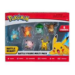 Pokemon Battle  Action Figure Multi 6 Pack Assortment