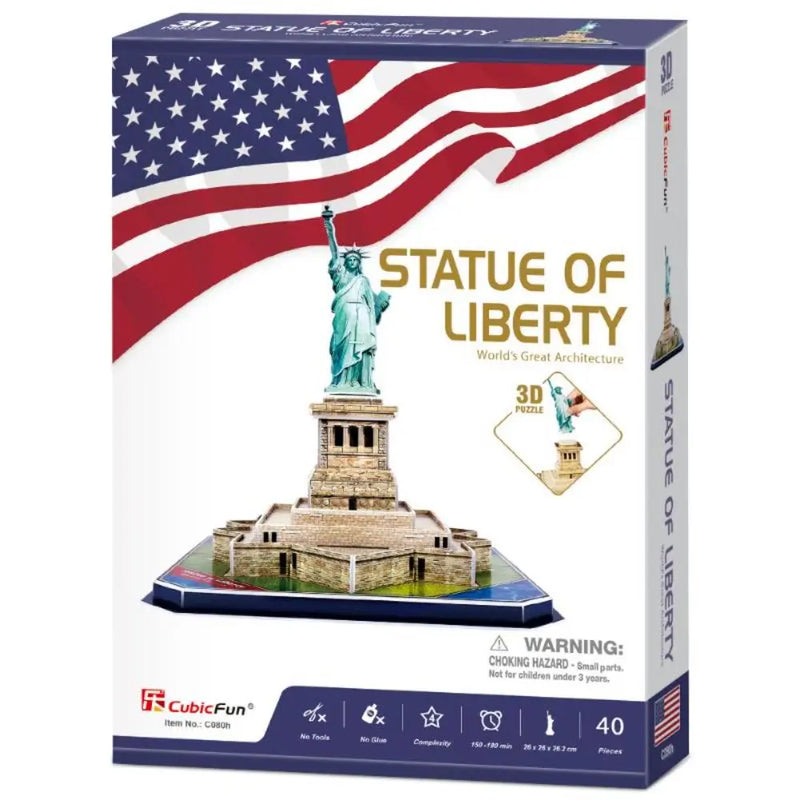 3D Puzzle Statue Of Liberty 39-pieces