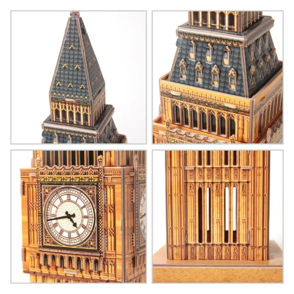 3D PUZZLE BIG BEN LONDON 44-PIECE