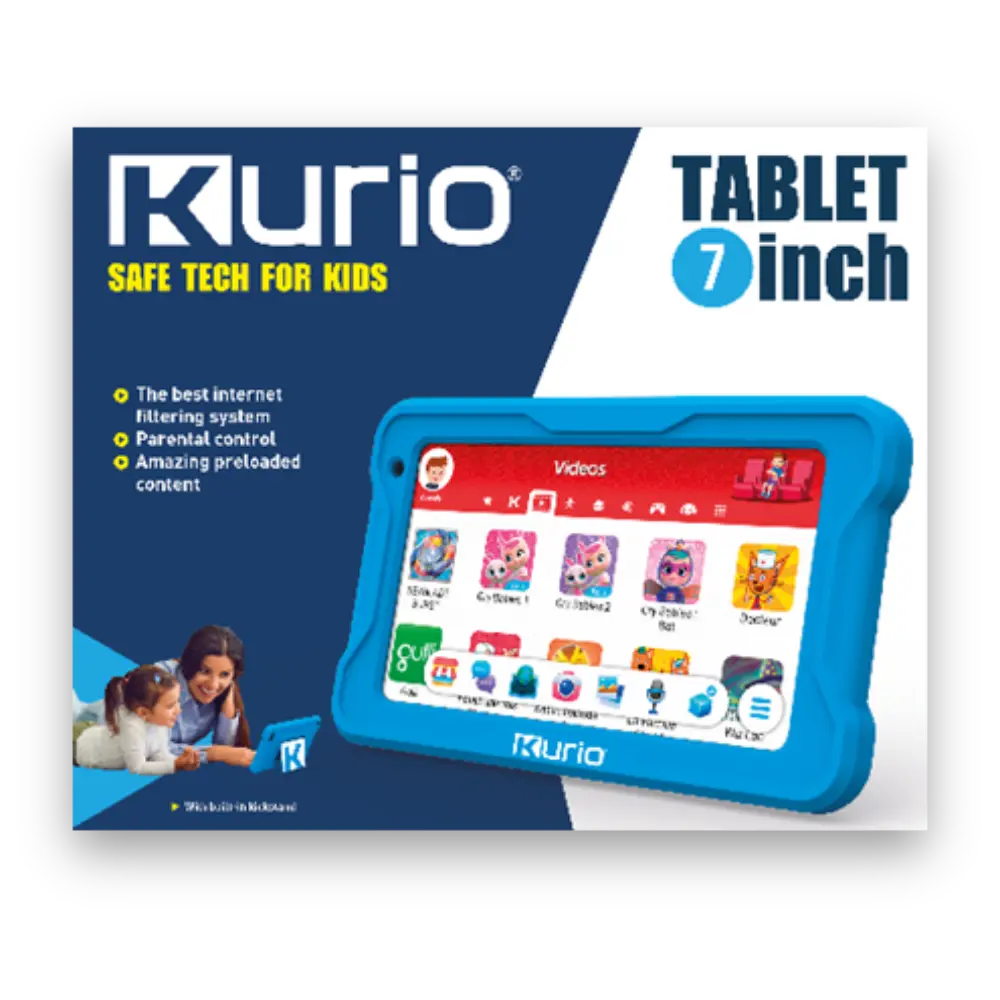 Kurio Tablet 7 Inch Blue Battery Operated