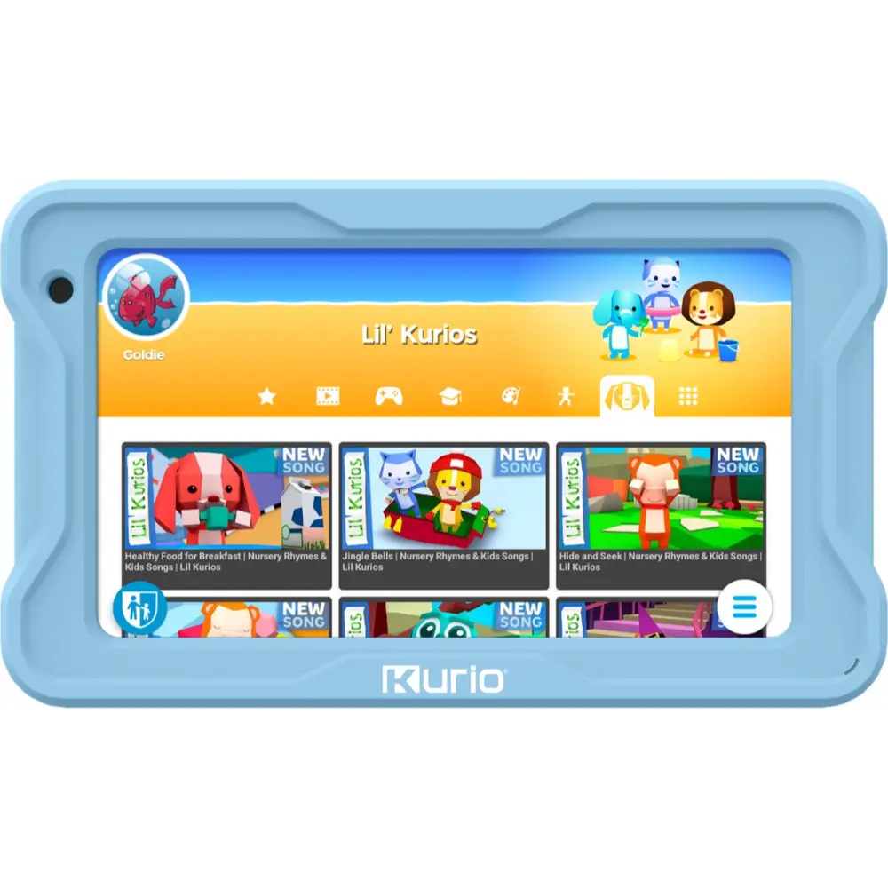 Kurio Tablet Blue 7-Inches Battery Operated