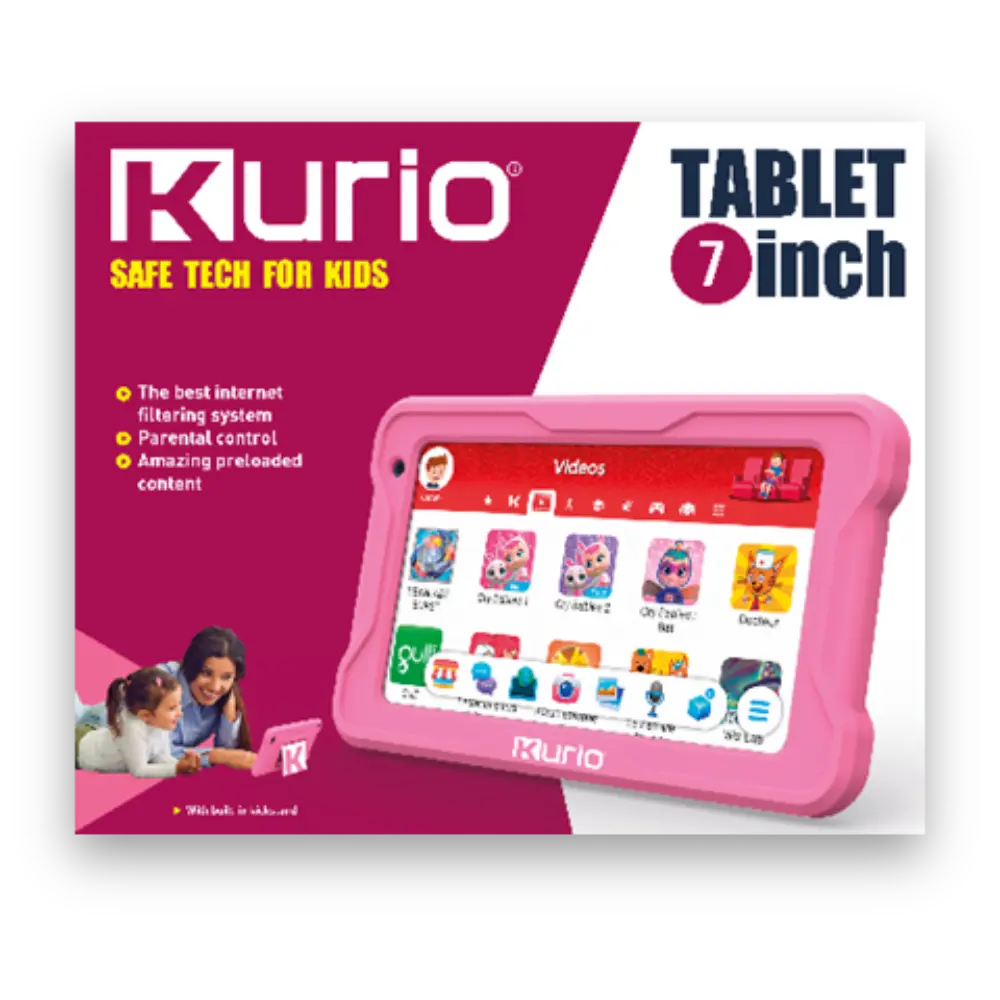 Kurio Tablet 7 Inch Pink Battery Operated