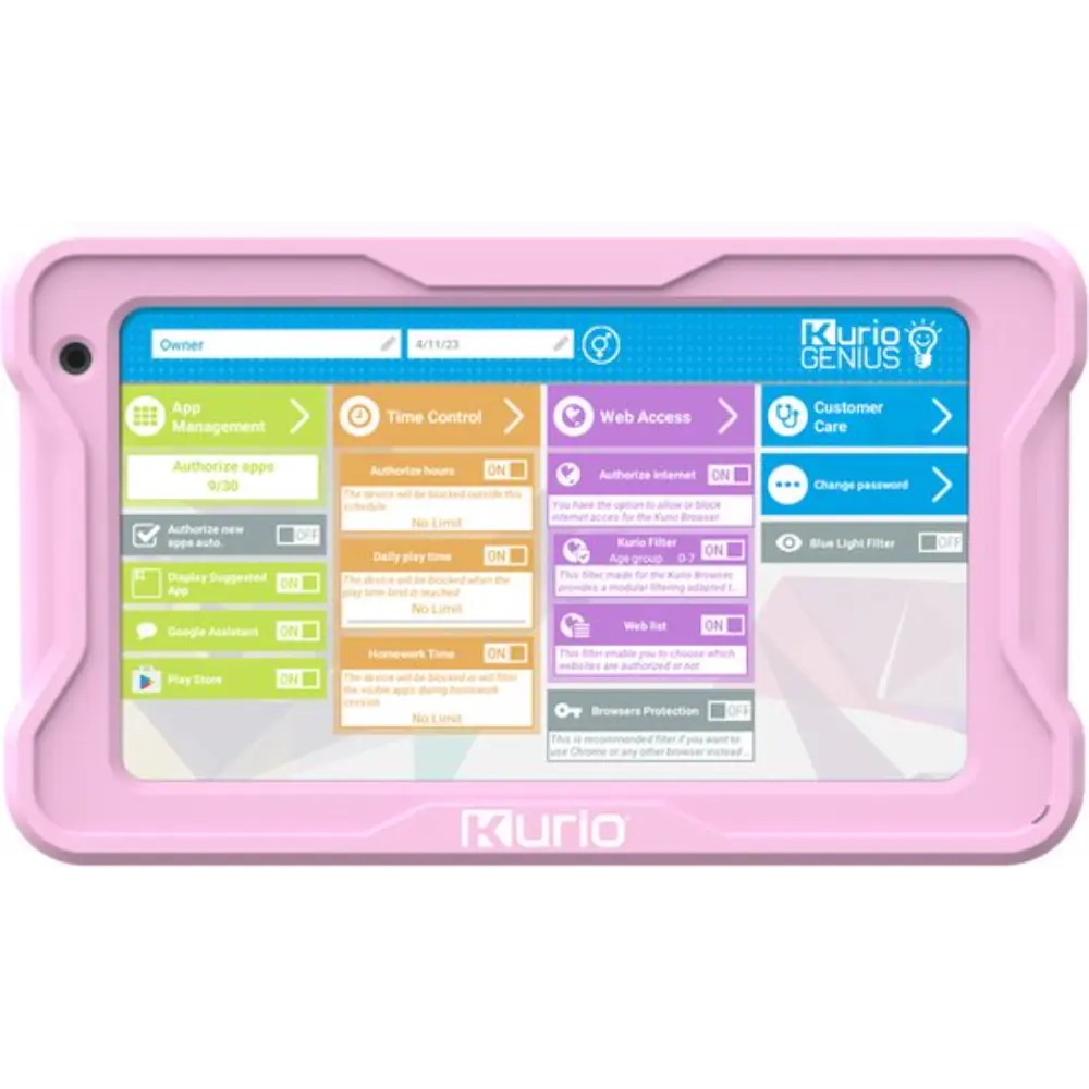 Kurio Tablet 7 Inch Pink Battery Operated
