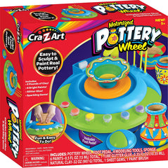 Crazart Motorized Pottery Wheel Battery Operated