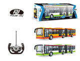 Power Joy بالتحكم عن بُعد Double-Decker Bus Toy مع Lights Random Color Selection - تباع بالقطعة