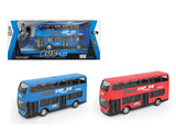 Power Joy بالتحكم عن بُعد Double-Decker Bus Toy مع Lights Random Color Selection - تباع بالقطعة