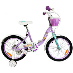 Chipmunk 12 Inch Kids Bicycle - Purple