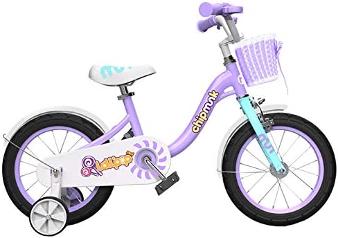 Chipmunk 16 Inch Kids Bicycle - Purple