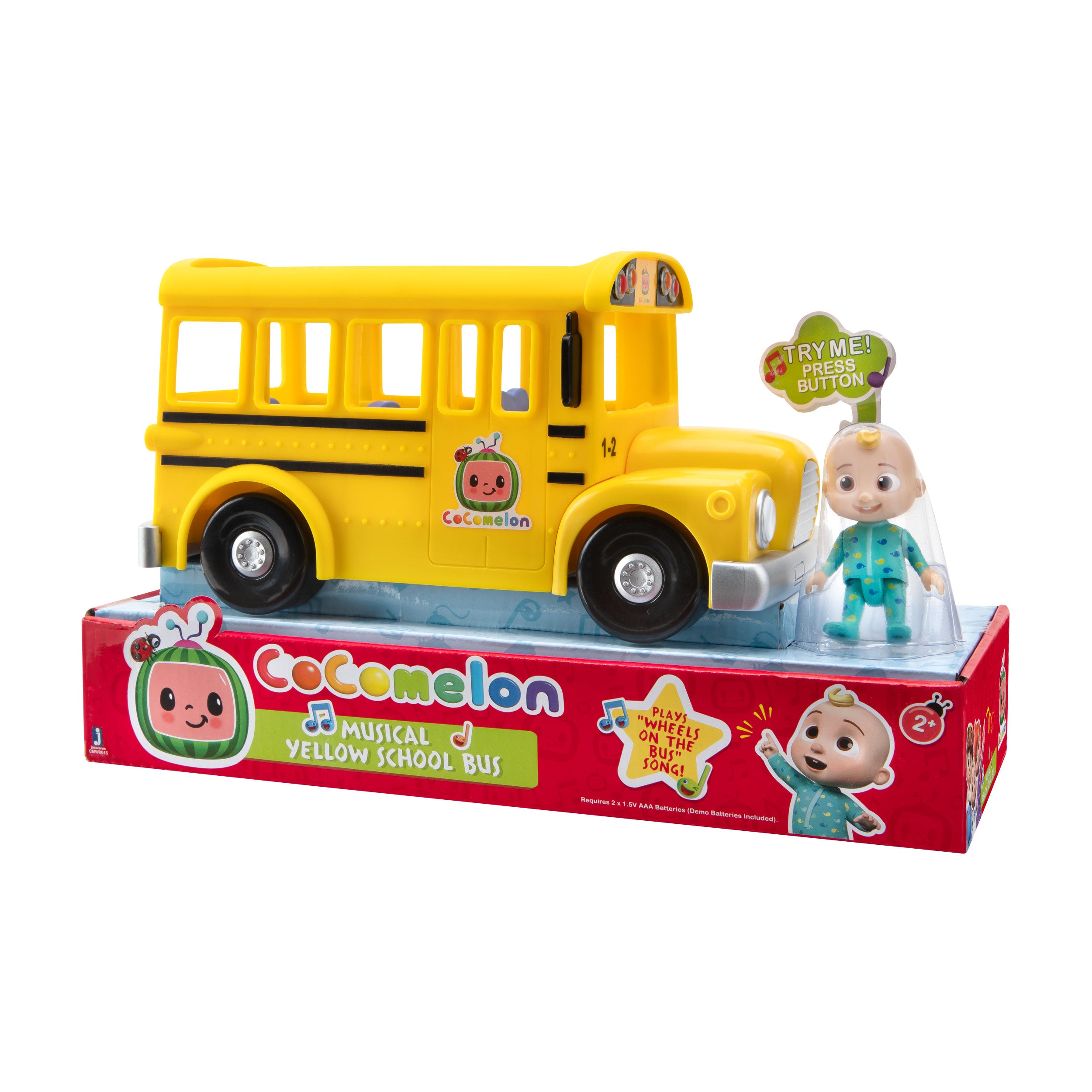 Cocomelon Feature Vehicle School Bus