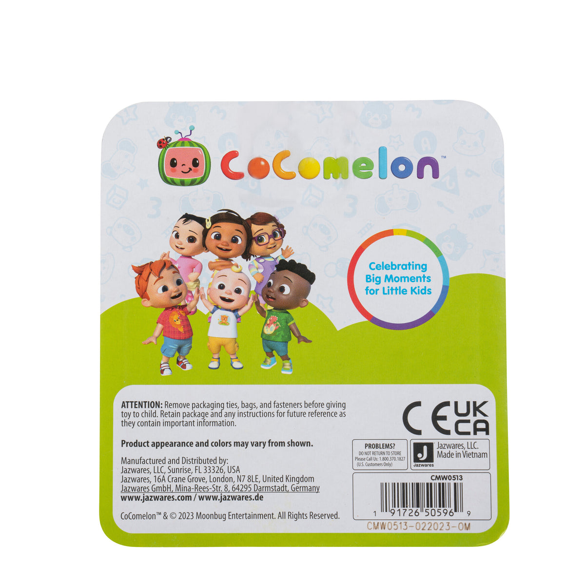 CoComelon JJ and Friends Cruiser تشكيلة قطعة واحدة