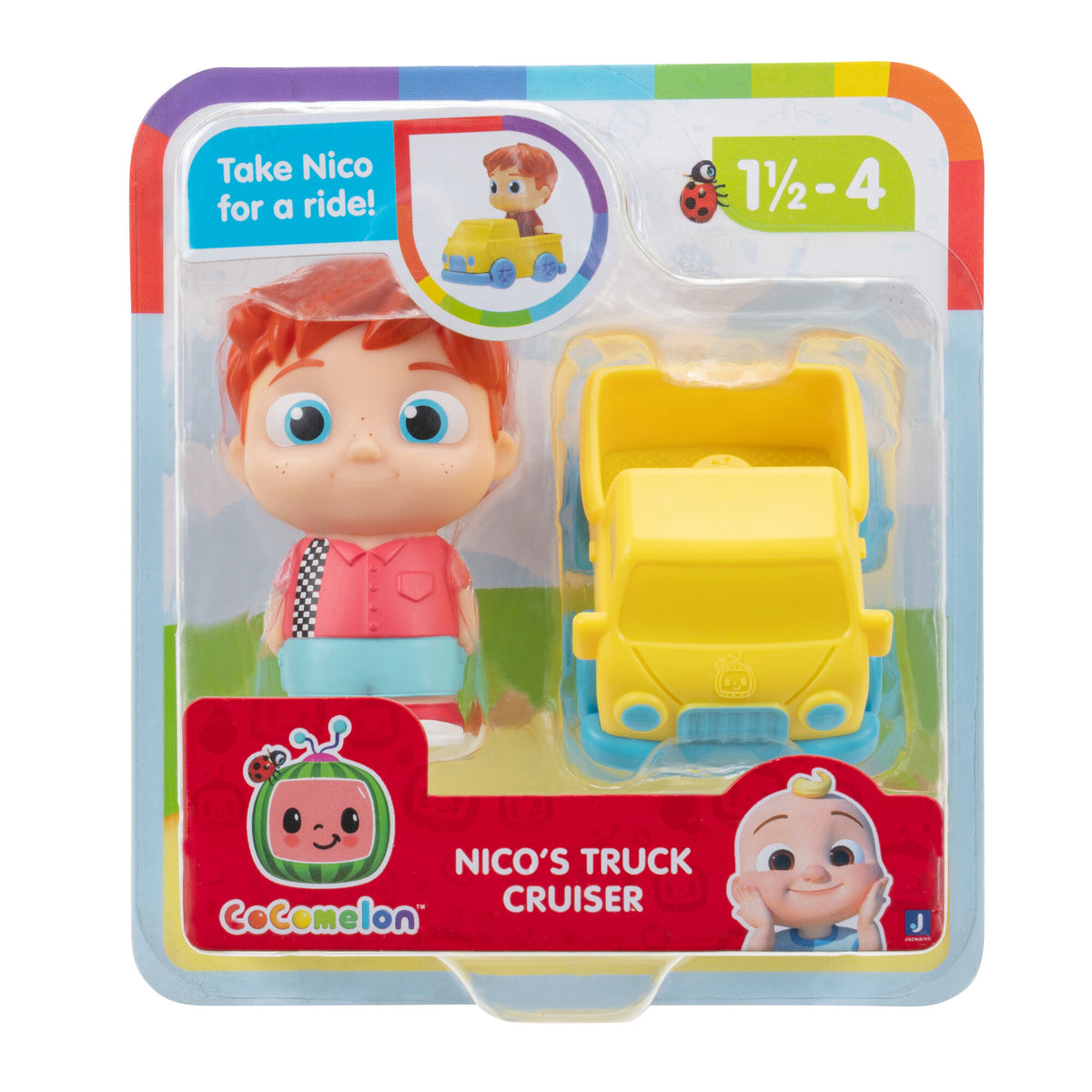 CoComelon JJ and Friends Cruiser تشكيلة قطعة واحدة