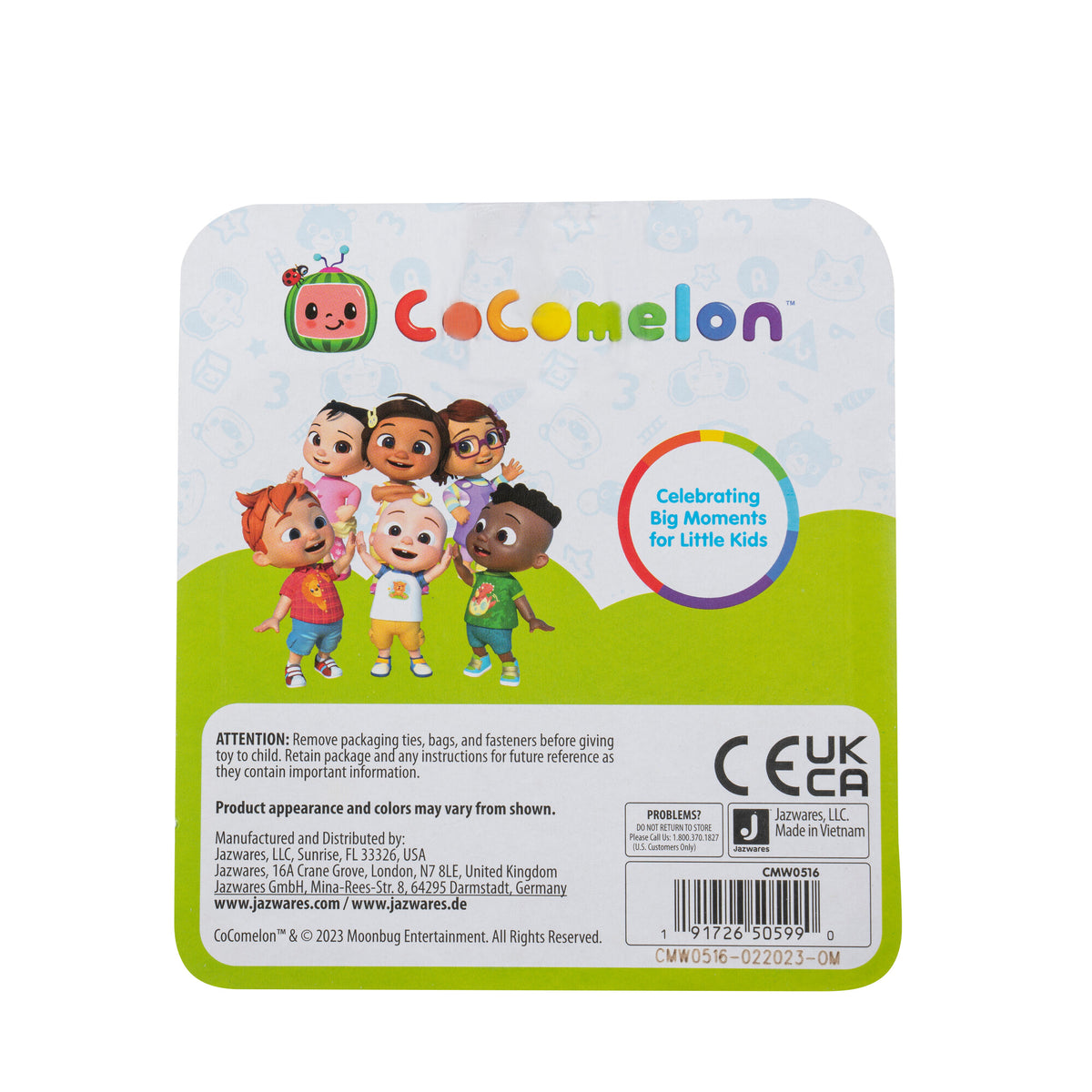 CoComelon JJ and Friends Cruiser تشكيلة قطعة واحدة
