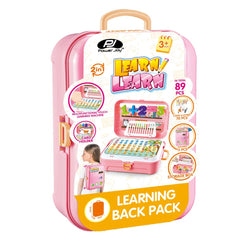 Power Joy Multi-Function Learning Backpack Art Set for Kids