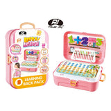 Power Joy Multi-Function Learning Backpack Art طقم for Kids