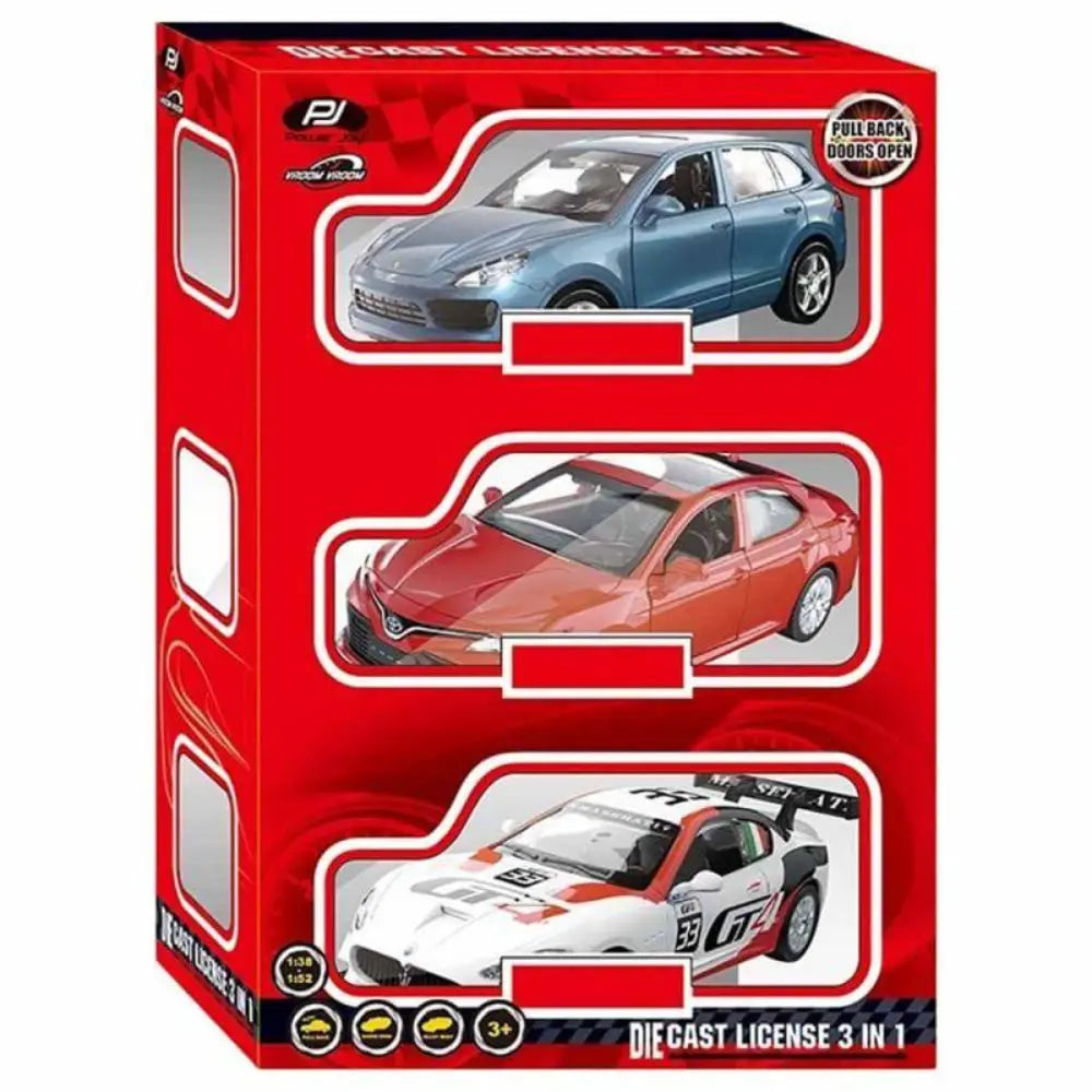 Power Joy Vroom Vroom Diecst Msz Licen 3Pc 4.5"