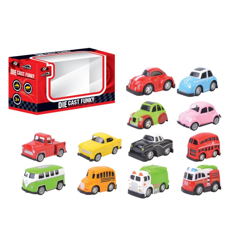 Power Joy Vroom Vroom Diecast Funky Car Assortment - 1 Pieces