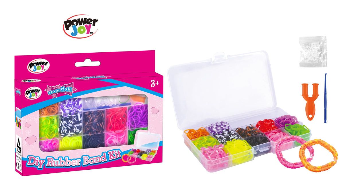 Power Joy Glamglam Diy Rubber Band مجموعة