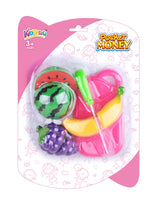 Kidzpro Fruit & Vegetable Play Set  Assorted Pretend Play Food Toys for Kids