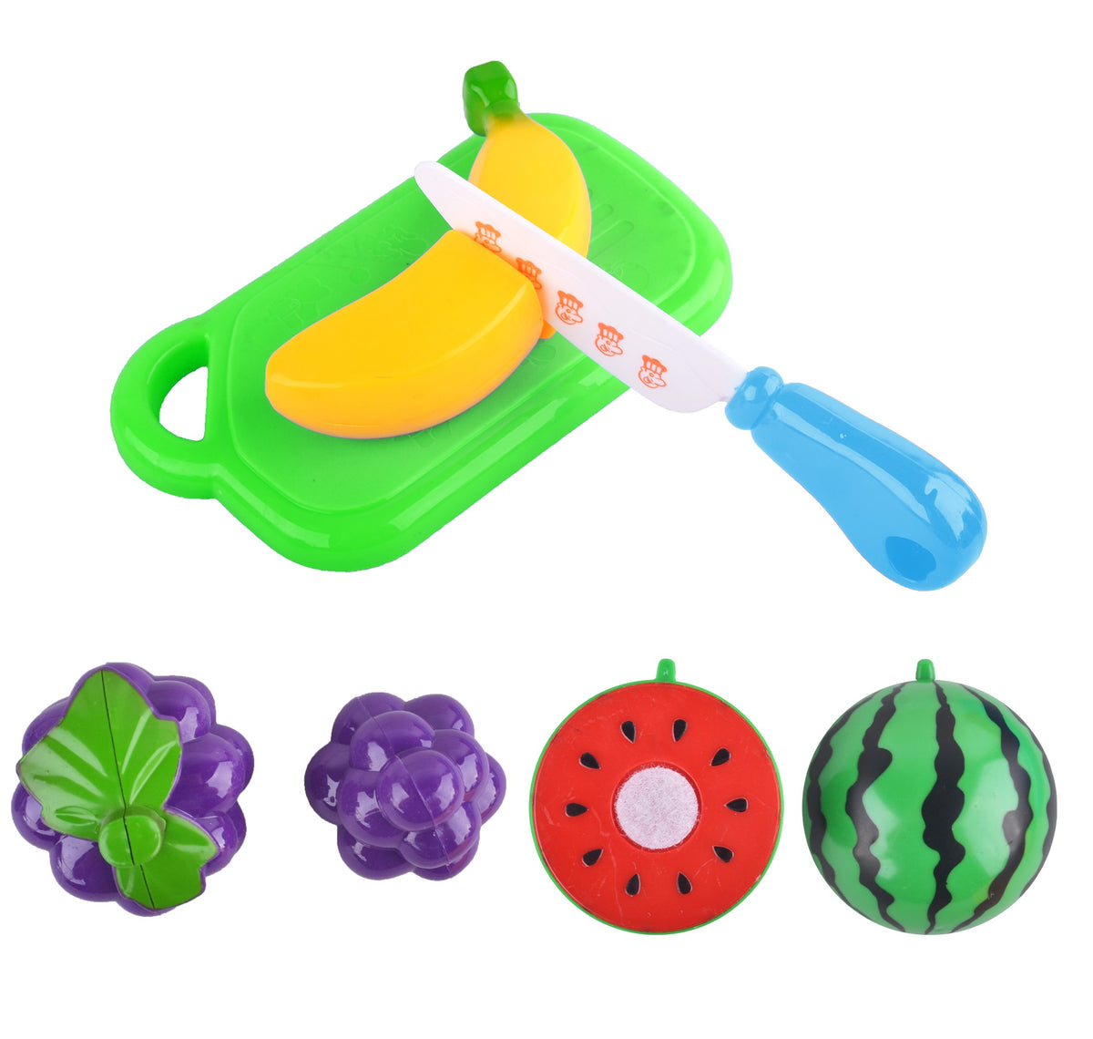 Kidzpro Fruit & Vegetable Play Set  Assorted Pretend Play Food Toys for Kids