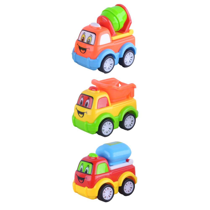 Kidzpro Pull Back Funky Vehicles 3-Pieces Set