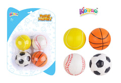 Kidzpro Pu Soft Ball 4-Pieces Set