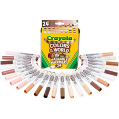 Crayola 24 Ct Cotw Bl Markers