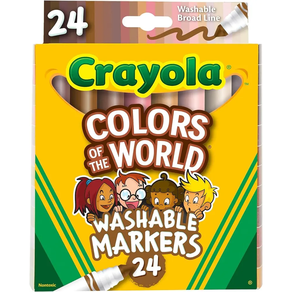 Crayola 24 Ct Cotw Bl Markers