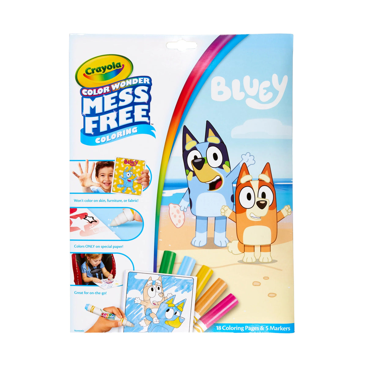 Crayola Color Wonder Colouring Set Bluey