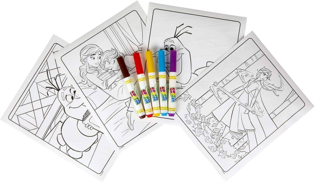 Crayola Color Wonder Frozen 2 Mess-Free Drawing & Painting Set for Kids