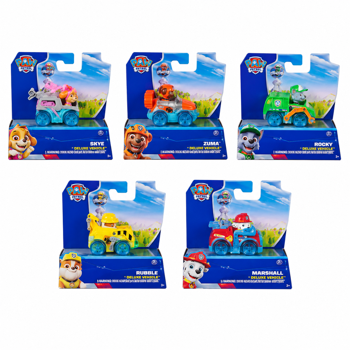 Paw Patrol Pup Squad Racers Assorted Characters - Sold per Piece (Random Selection)