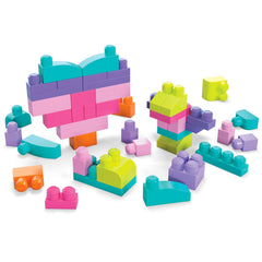 Mb Big Building Bag (80Pcs) Asst Pink