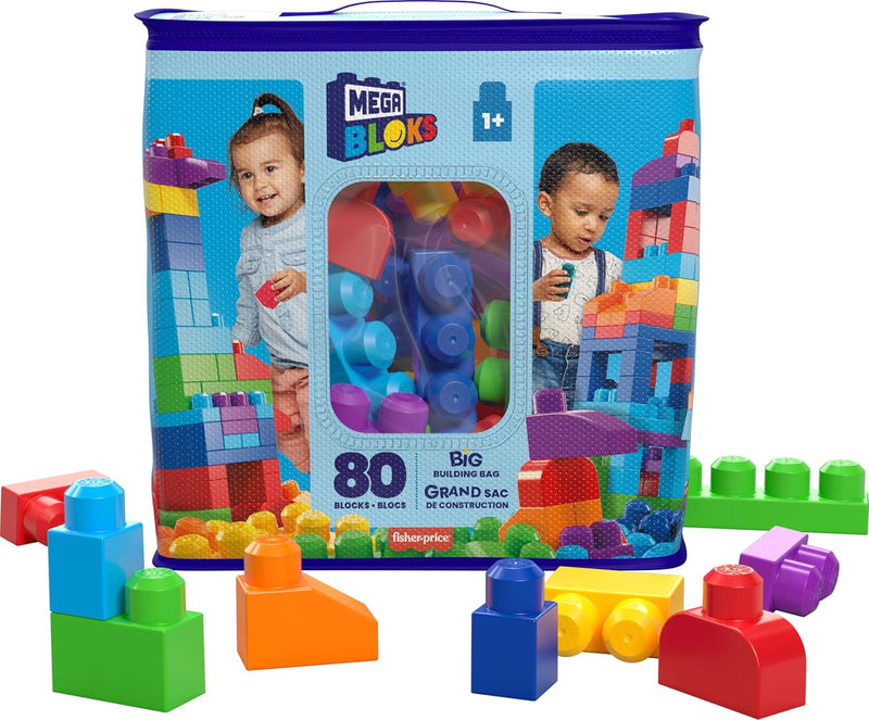Megablocks First Builders Big Building Bag - ٨٠ قطعة