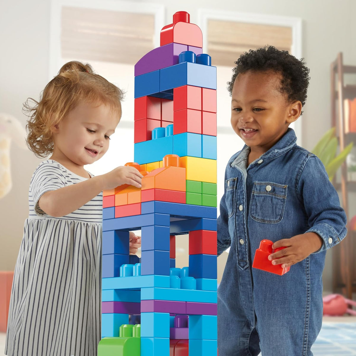 Megablocks First Builders Big Building Bag - ٨٠ قطعة