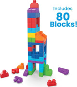 Megablocks First Builders Big Building Bag - ٨٠ قطعة