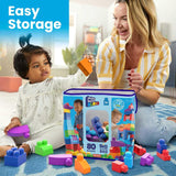Megablocks First Builders Big Building Bag - ٨٠ قطعة
