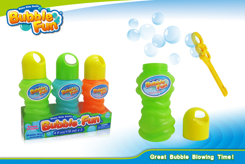 Power Joy Bubble Water Set 3 4Oz