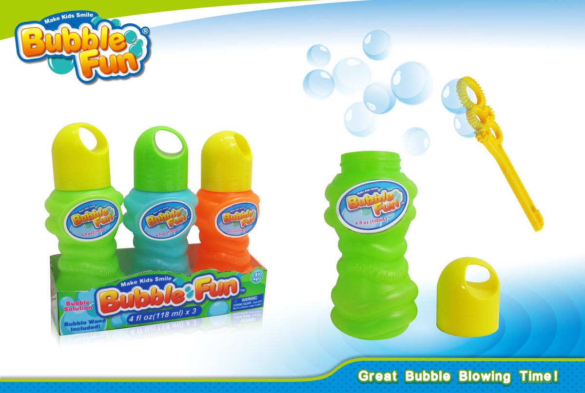 Power Joy Bubble Water Set 3 4Oz