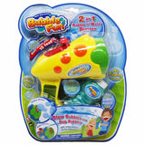 Power Joy Bubble Fun ٢-in-١ Water Squirter and Bubble Blaster for Kids