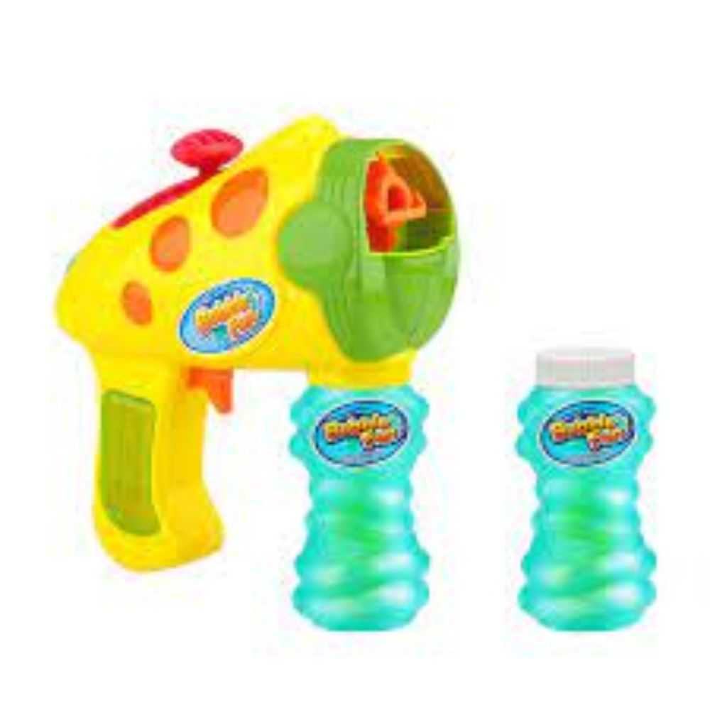Power Joy Bubble Fun ٢-in-١ Water Squirter and Bubble Blaster for Kids