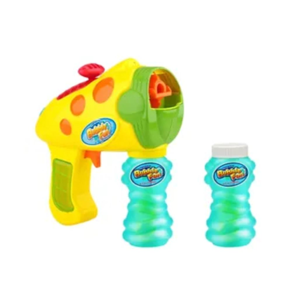 Power Joy Bubble Fun ٢-in-١ Water Squirter and Bubble Blaster for Kids