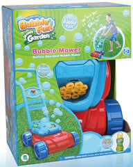 Power Joy Battery-Operated Bubble Mower for Kids Outdoor Play