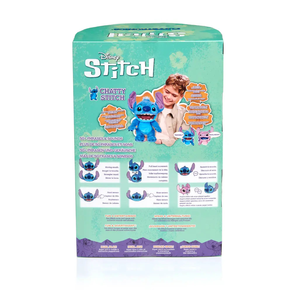 Disney Stitch Realfx Chatty Puppetronic
